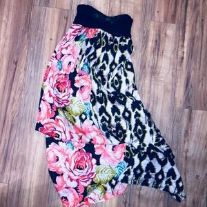 Floral Sleeveless Maxi Dress
